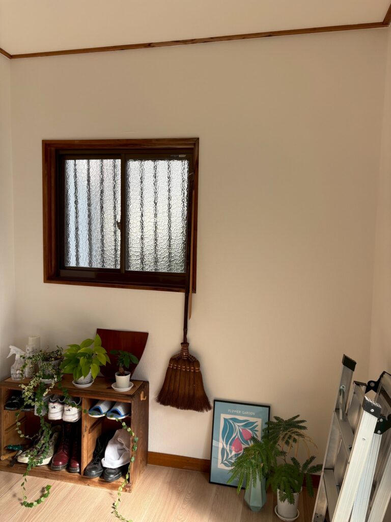 戸建て｜土壁クロス施工